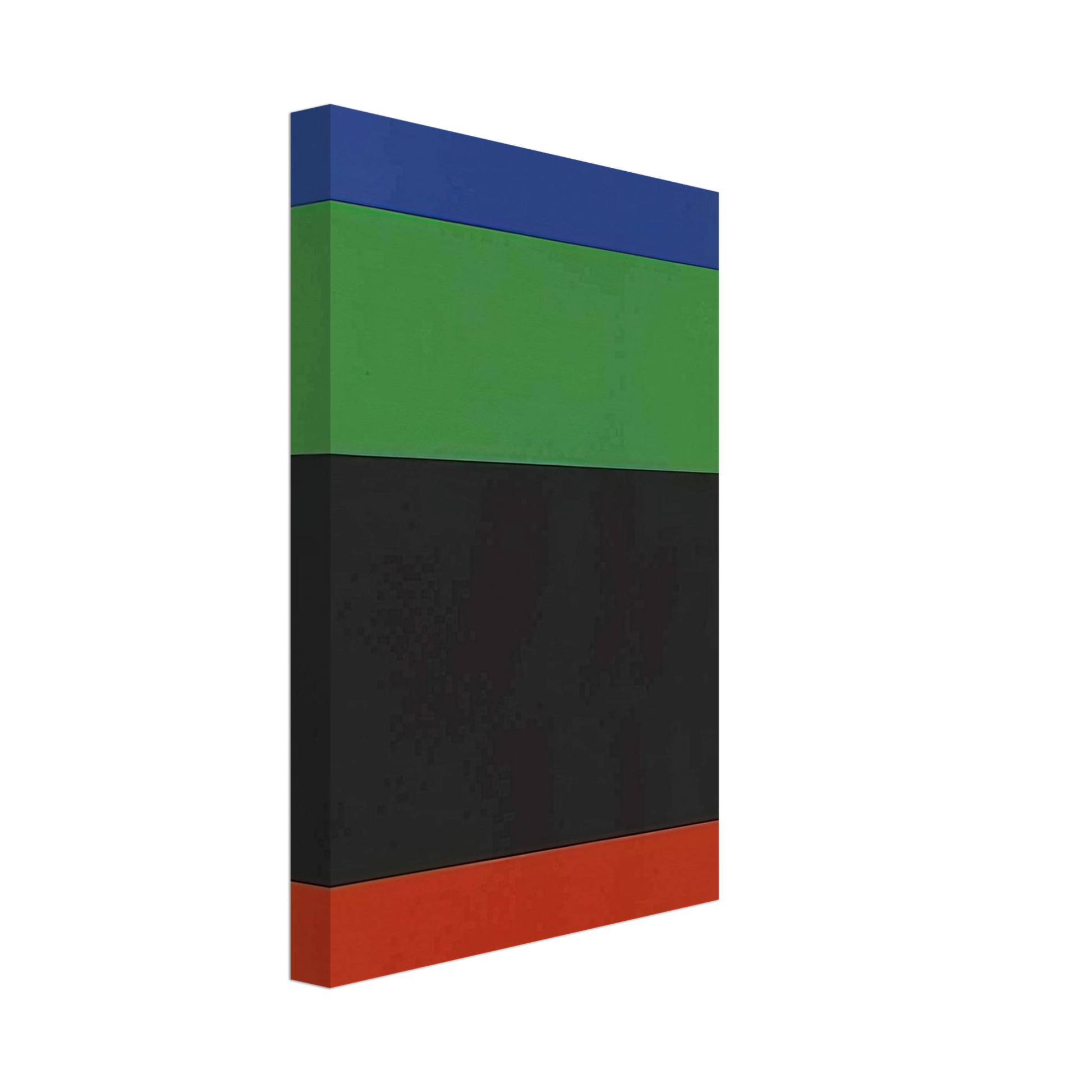Ellsworth Kelly - Blue-Green-Black-Red Canvas - 40x60 cm / 16x24 inches-canvas