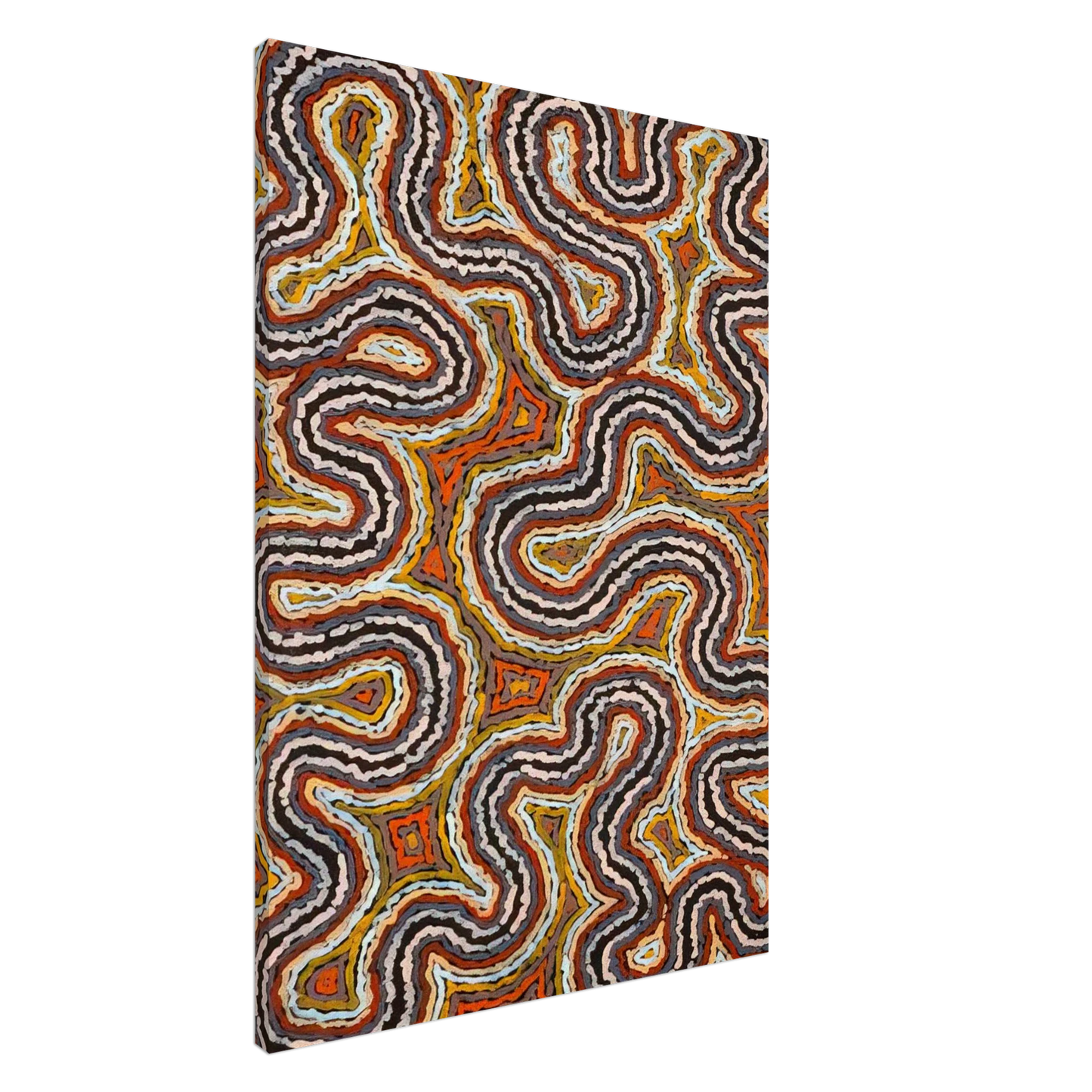 Clifford Possum Tjapaltjarri - Untitled - 1994 Canvas - 20x30 cm / 8x12 inches-canvas