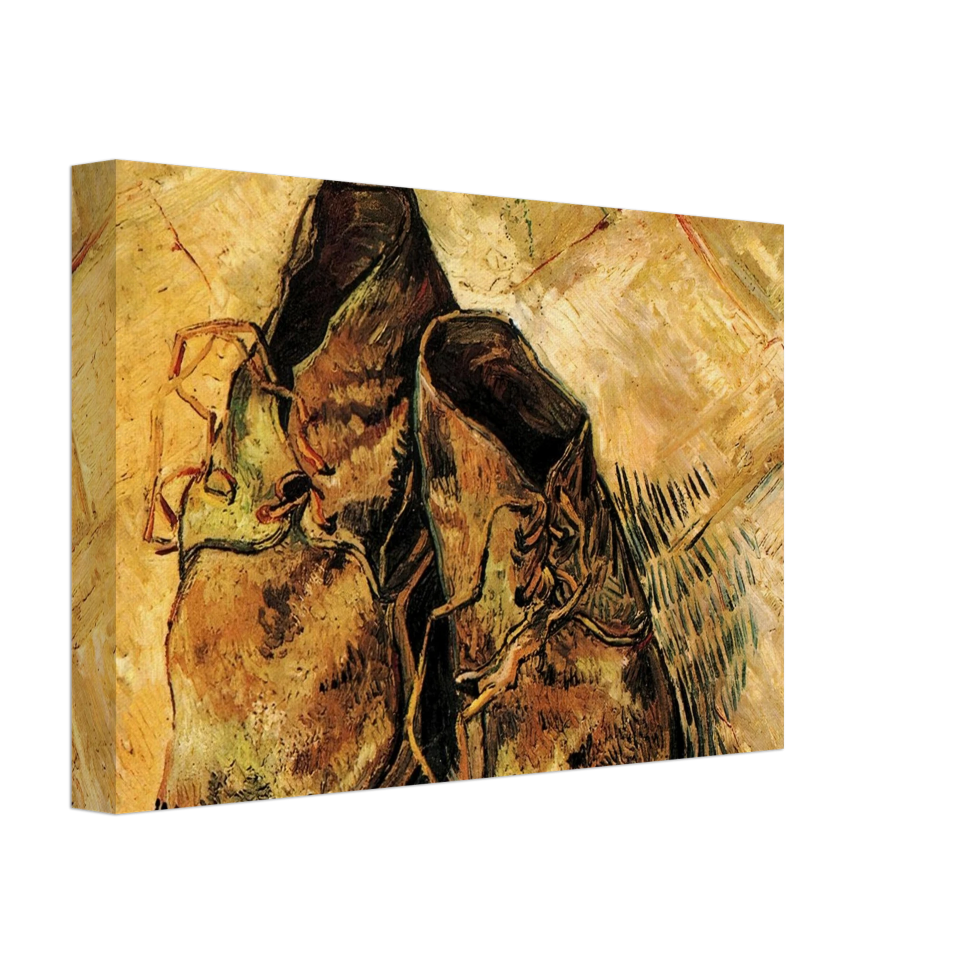 Vincent van Gogh - A Pair of Shoes Canvas - 40x60 cm / 16x24 inches-canvas