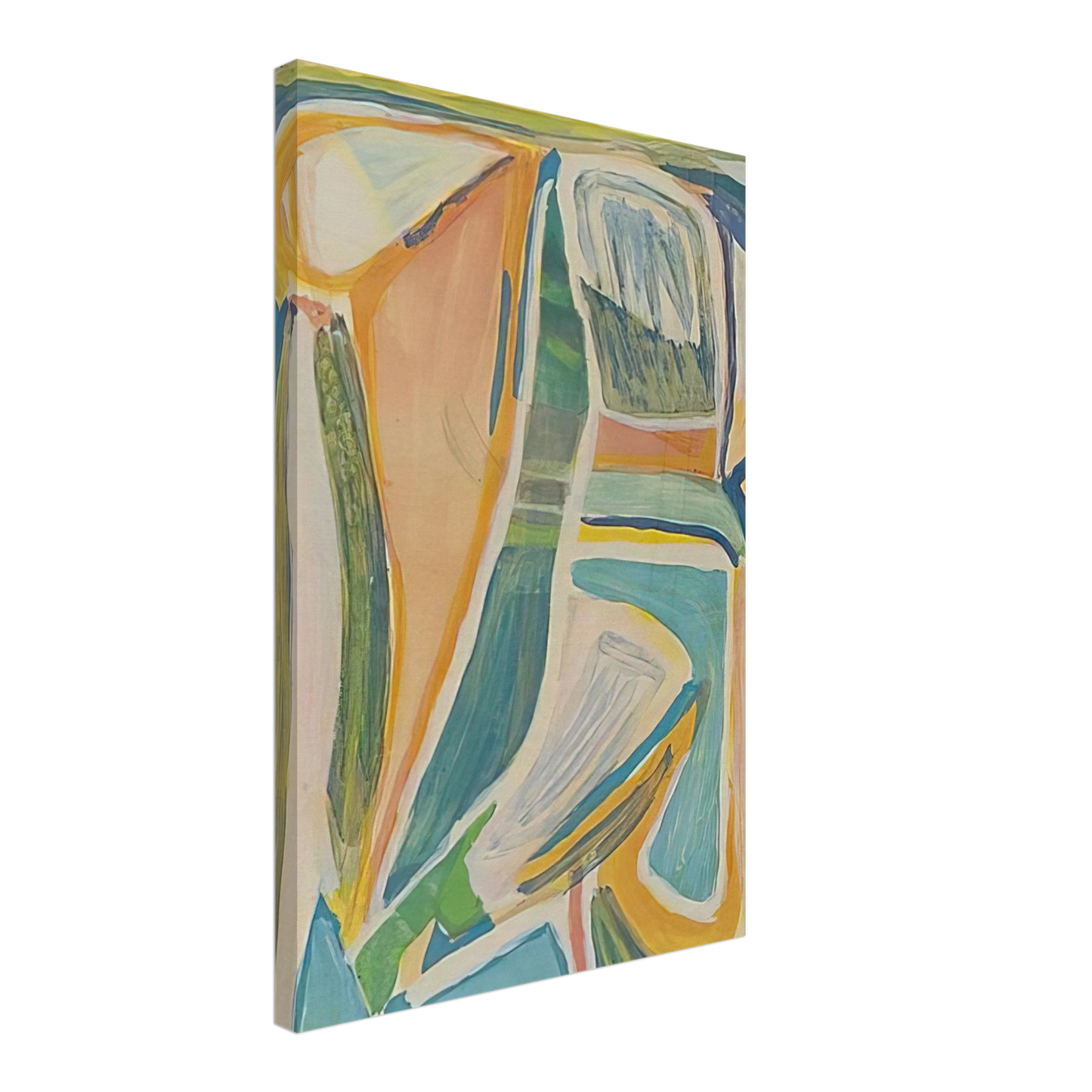 Bram van Velde - Untitled - Lyrical Abstraction Canvas - 40x60 cm / 16x24 inches-canvas