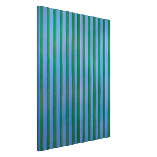 Gene Davis - Pink Stripe - 1960 Canvas - 20x30 cm / 8x12 inches-canvas