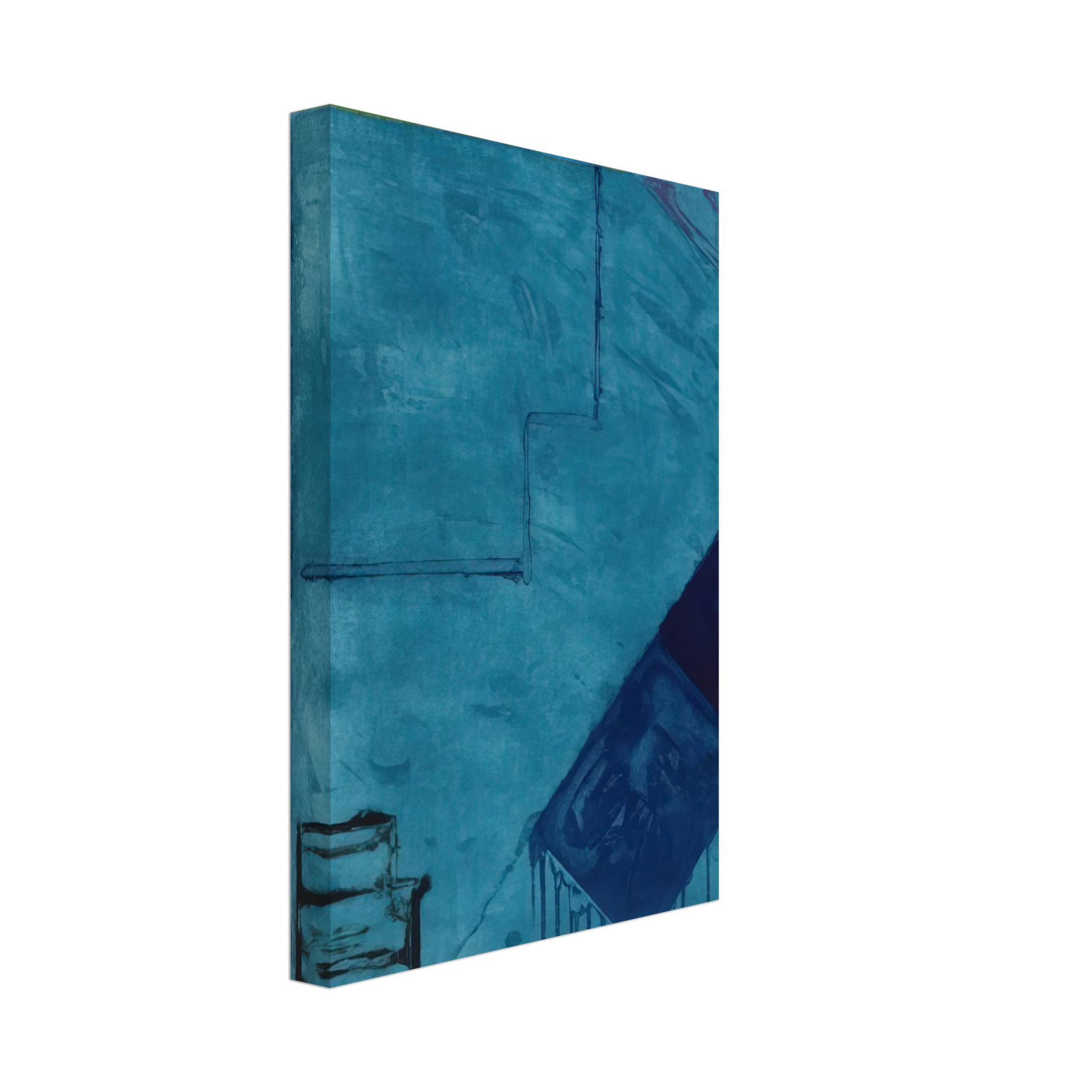 John Hoyland - Rankin - 1979 Canvas - 70x100 cm / 28x40 inches-canvas