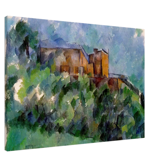 Paul Cezanne - Chateau Noir Canvas - 20x30 cm / 8x12 inches-canvas