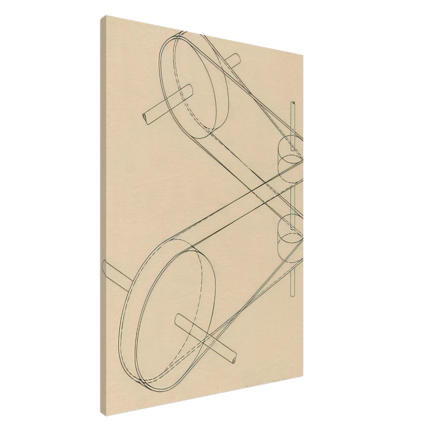 Man Ray - UNTITLED Canvas - 20x30 cm / 8x12 inches-canvas