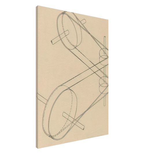 Man Ray - UNTITLED Canvas - 20x30 cm / 8x12 inches-canvas