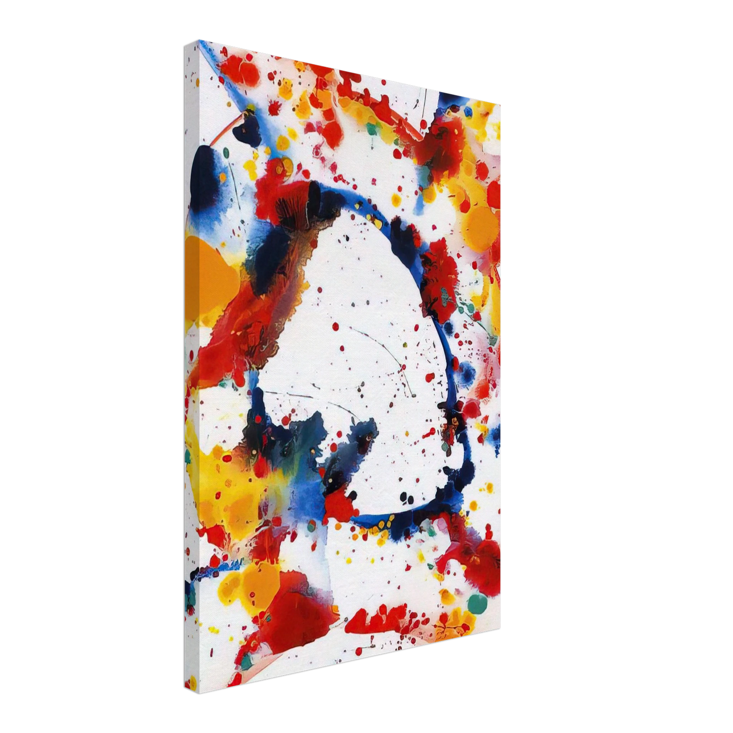 Sam Francis - Untitled  Holy Hole  Canvas - 40x60 cm / 16x24 inches-canvas