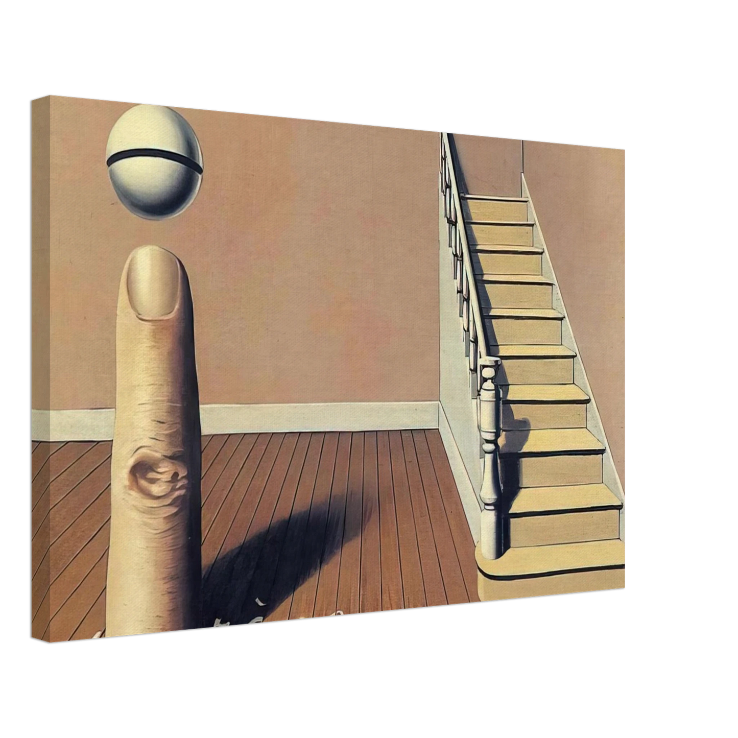 Rene Magritte - FORBIDDEN LITERATURE THE USE OF THE WORD 1936 Canvas - 70x100 cm / 28x40 inches-canvas