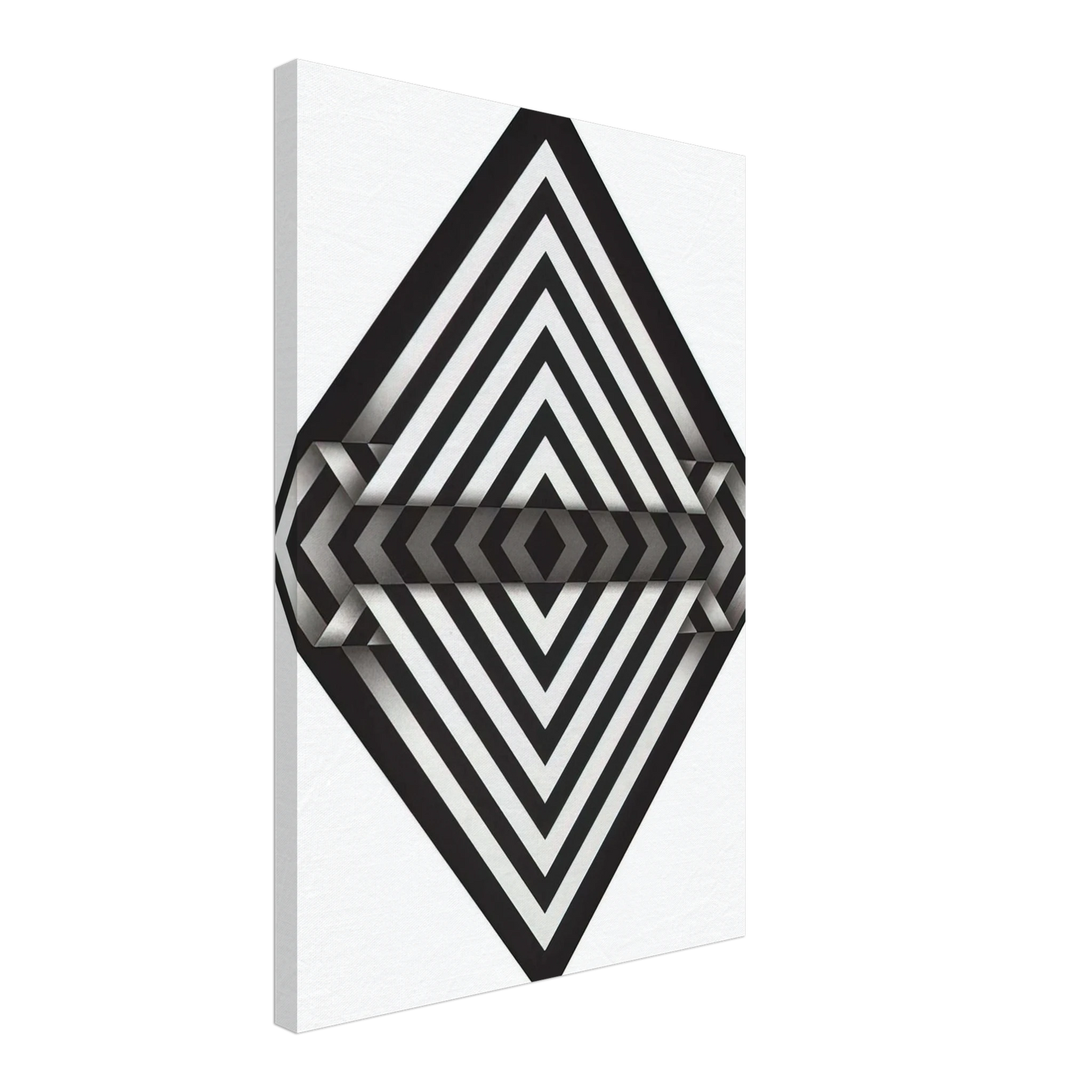 Omar Rayo - Panche I - 1970 Canvas - 40x60 cm / 16x24 inches-canvas