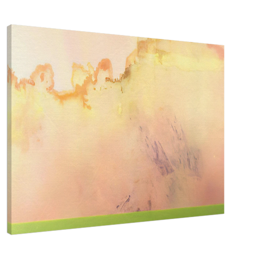 Ronnie Landfield - Silver King - 1969 Canvas - 20x30 cm / 8x12 inches-canvas