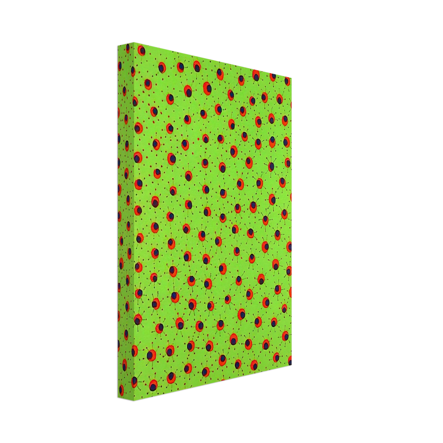 Yayoi Kusama - FIELDS IN SPRING 1988 Canvas - 40x60 cm / 16x24 inches-canvas