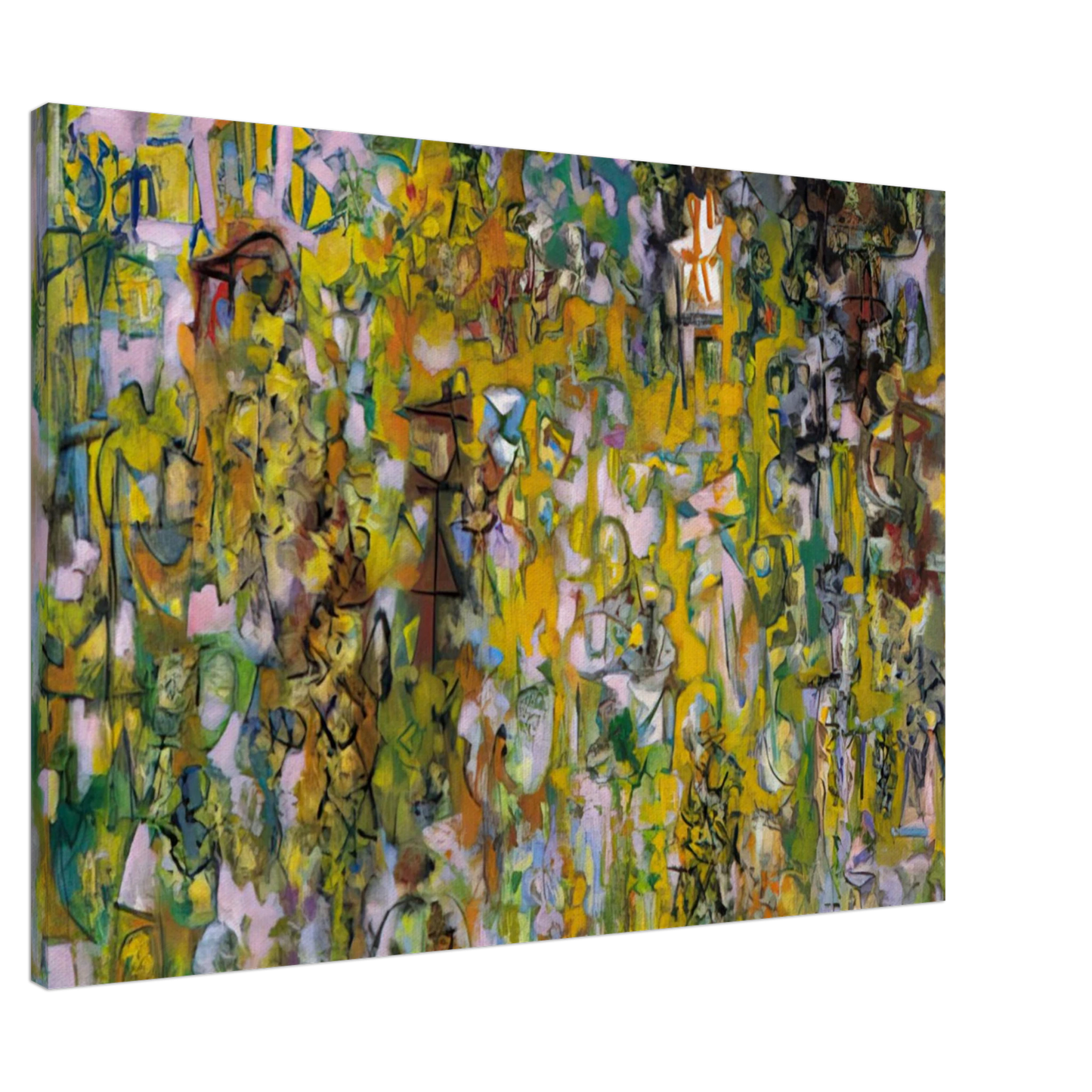 Ad Reinhardt - Number 6 - 1946 Canvas - 20x30 cm / 8x12 inches-canvas