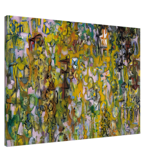 Ad Reinhardt - Number 6 - 1946 Canvas - 20x30 cm / 8x12 inches-canvas