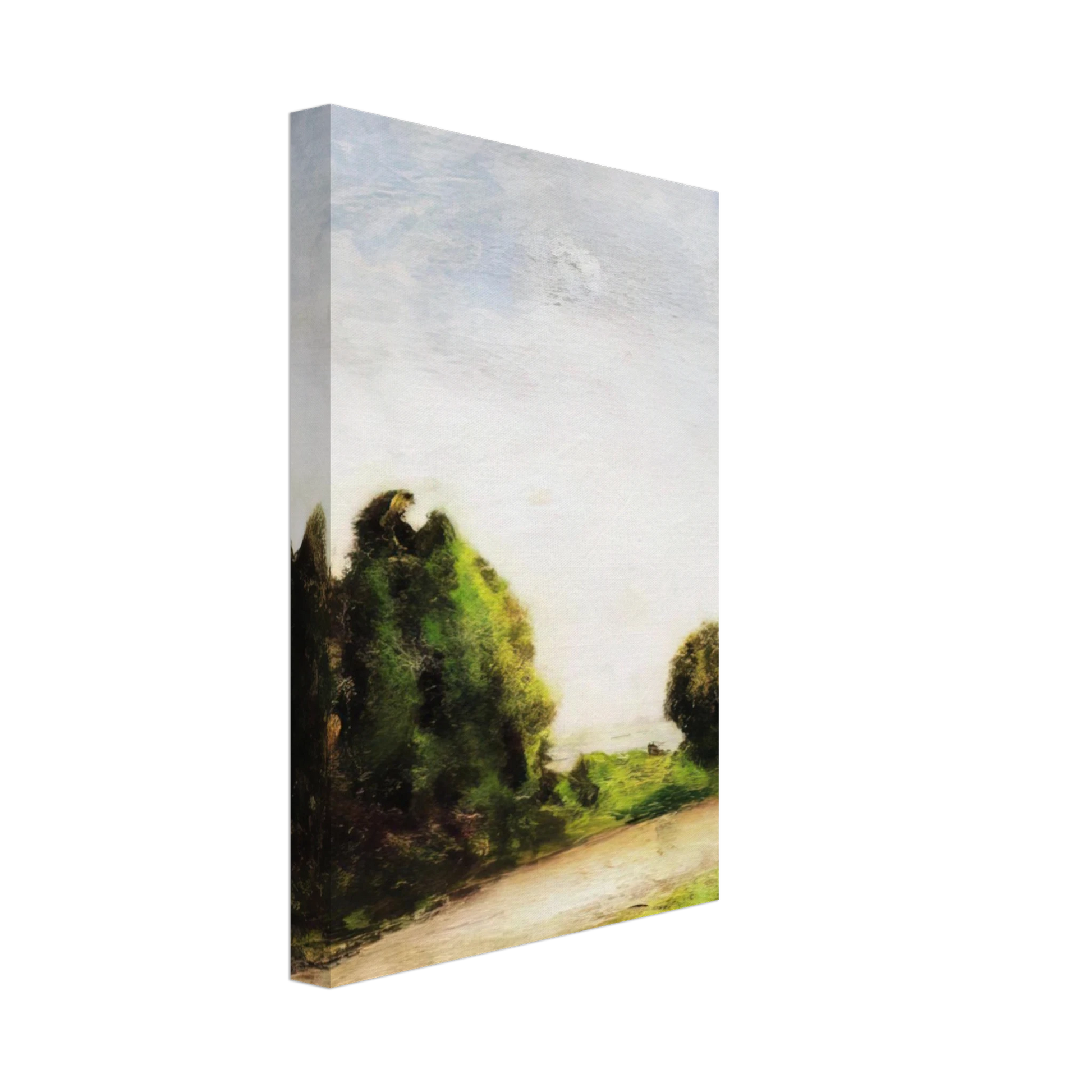 Carlo Carra - PAESAGGIO 1904 Canvas - 40x60 cm / 16x24 inches-canvas