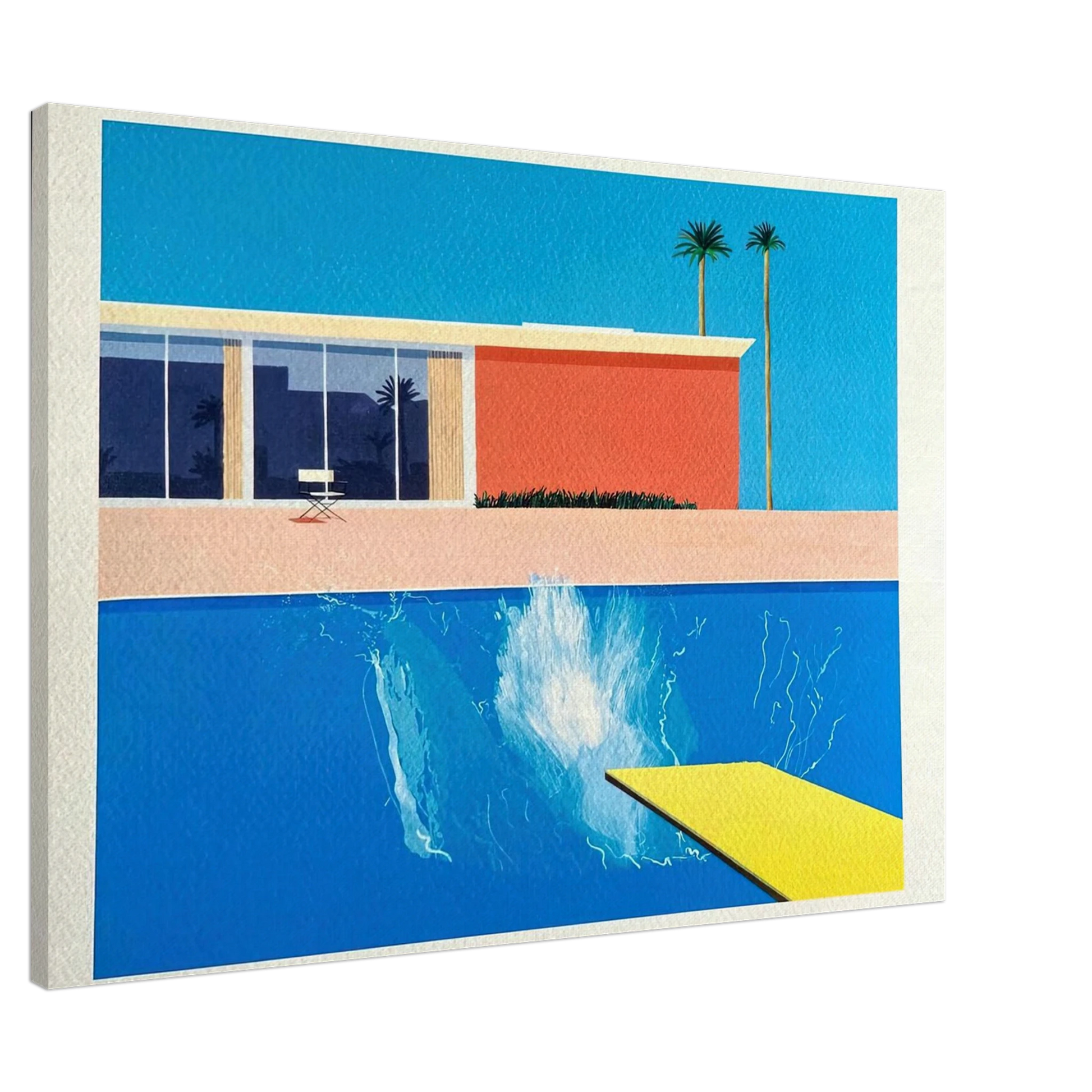 David Hockney - David Hockney Canvas - Default Title-canvas