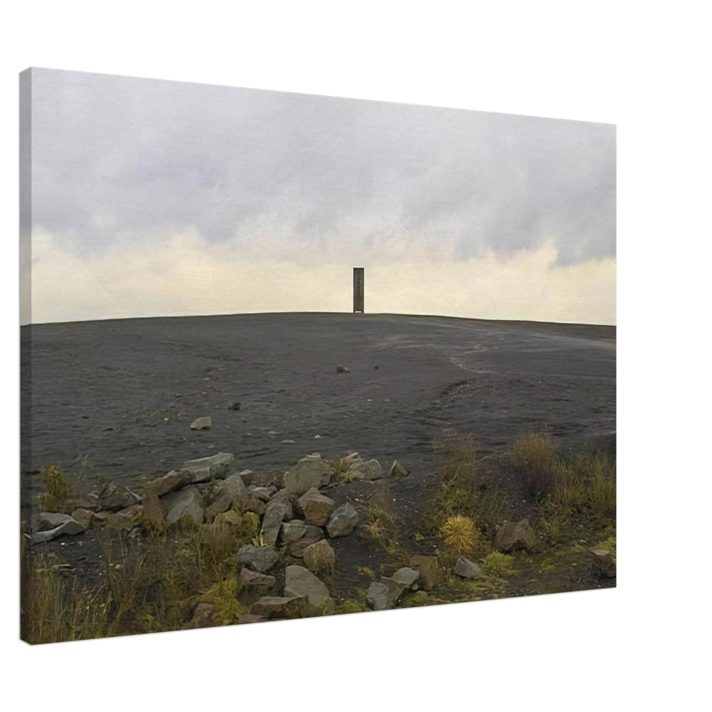 Richard Serra - BRAMME FOR THE RUHR DISTRICT 1998 Canvas - 20x30 cm / 8x12 inches-canvas