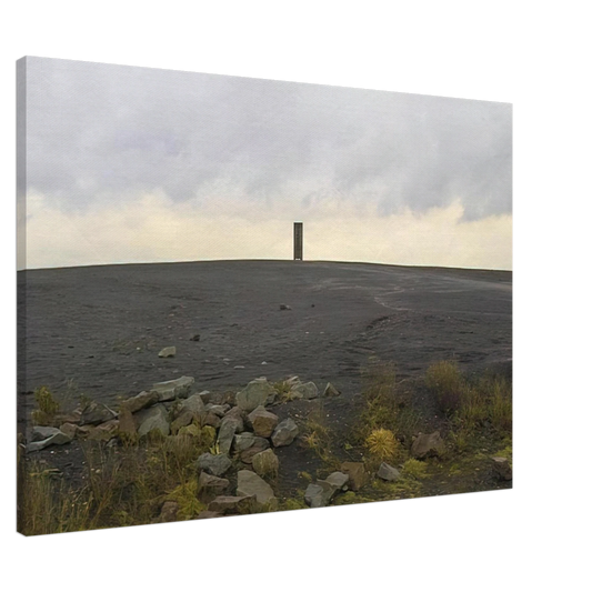 Richard Serra - BRAMME FOR THE RUHR DISTRICT 1998 Canvas - 20x30 cm / 8x12 inches-canvas