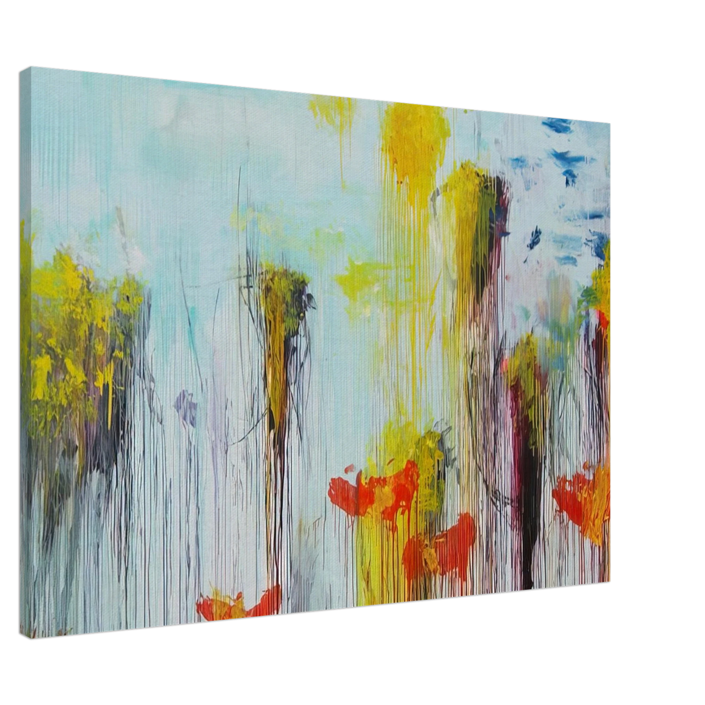 Cy Twombly - Lepanto, Part VII Canvas - 20x30 cm / 8x12 inches-canvas