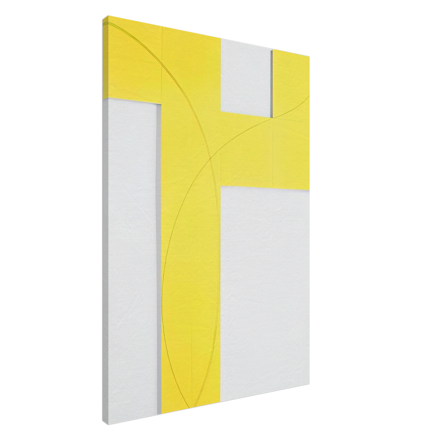 Robert Mangold - COLUMN STRUCTURE IX 2006 Canvas - 20x30 cm / 8x12 inches-canvas