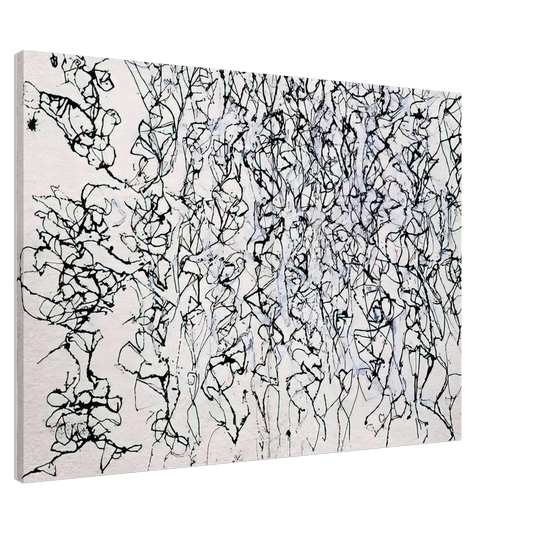 Brice Marden - Don't Bungle the Jungle - 1989 Canvas - 20x30 cm / 8x12 inches-canvas