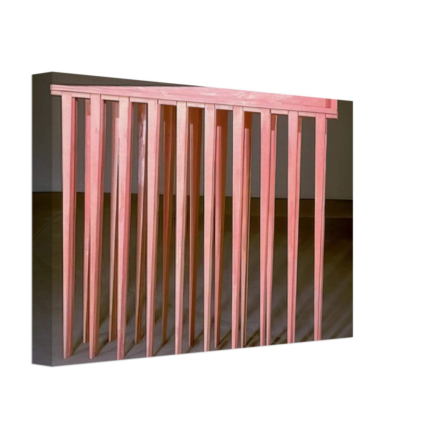 Louise Bourgeois - THE BLIND LEADING THE BLIND 1949 Canvas - 70x100 cm / 28x40 inches-canvas