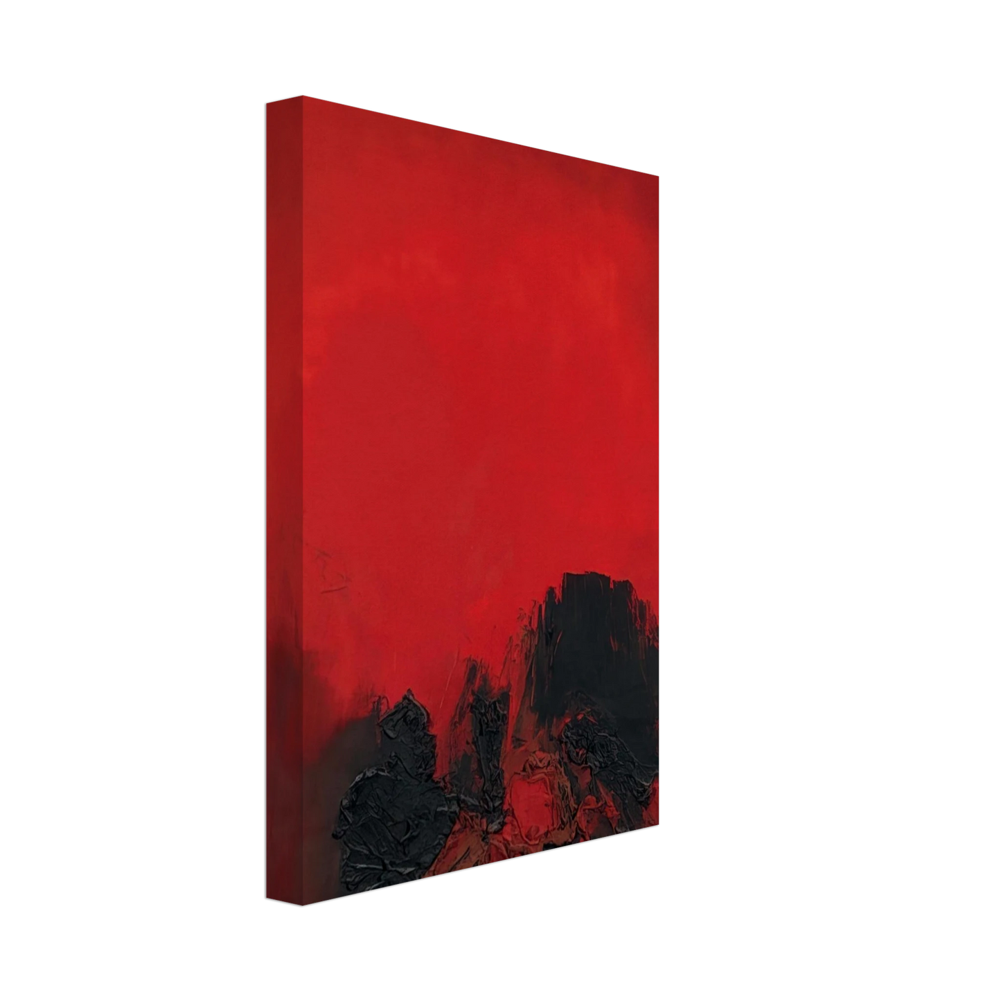 Luis Feito - UNTITLED 1961 Canvas - 40x60 cm / 16x24 inches-canvas