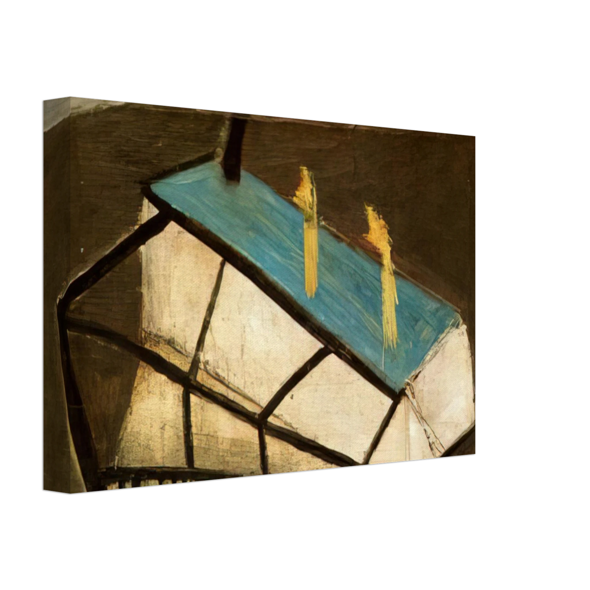 Maria Helena Vieira da Silva - Cedar - 1932 Canvas - 70x100 cm / 28x40 inches-canvas