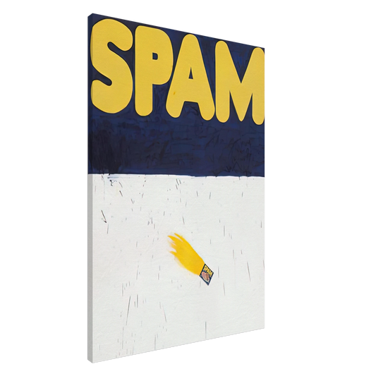 Edward Ruscha - ACTUAL SIZE 1962 Canvas - 20x30 cm / 8x12 inches-canvas