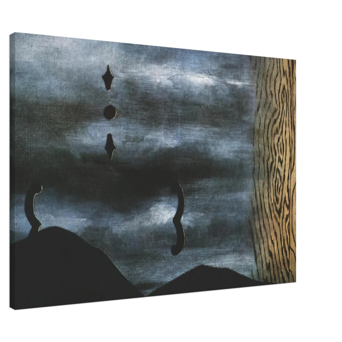 Rene Magritte - THE LINING OF SLEEP 1928 Canvas - 20x30 cm / 8x12 inches-canvas