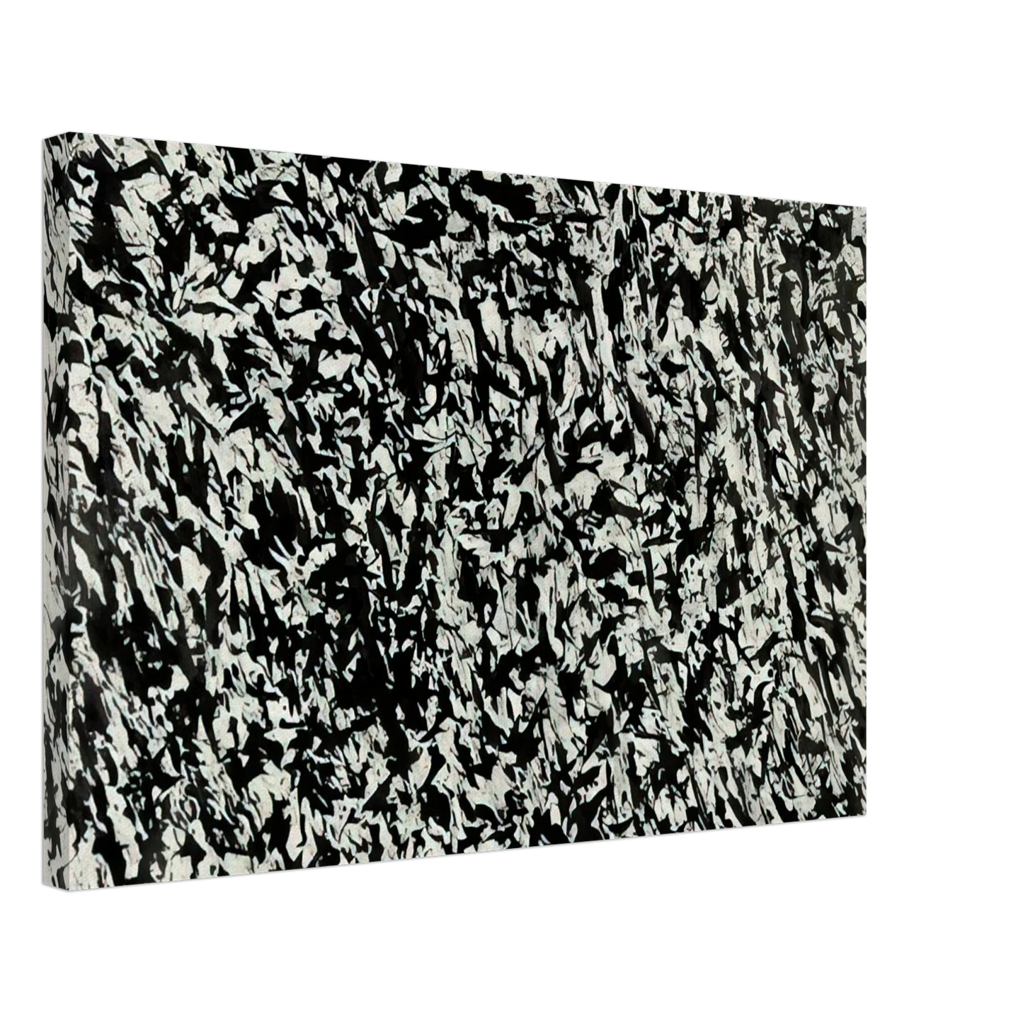 Henri Michaux - Composition - Tachisme Canvas - 70x100 cm / 28x40 inches-canvas