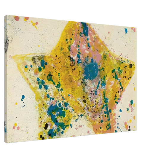 Sam Francis - Star Canvas - 20x30 cm / 8x12 inches-canvas