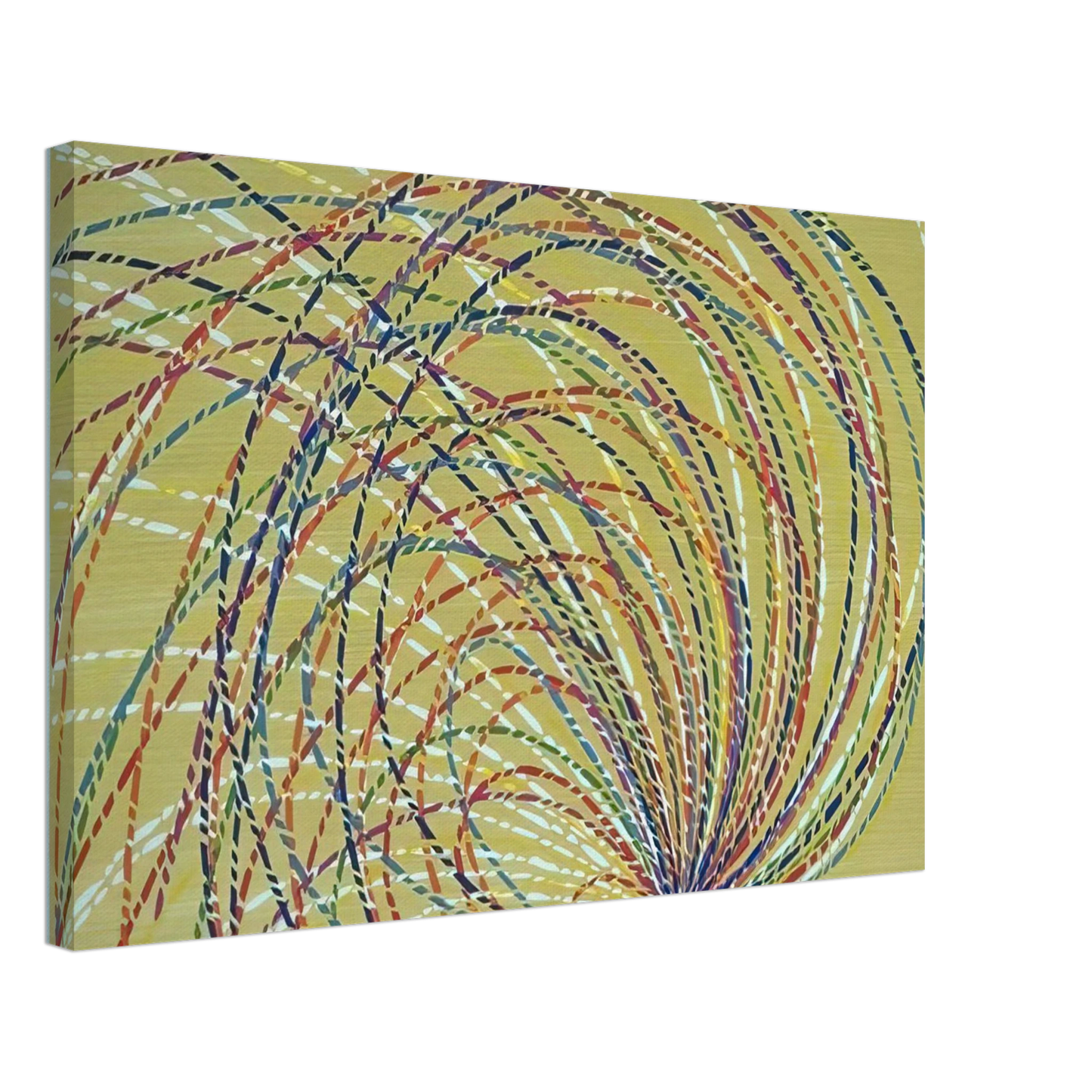 Piero Dorazio - Aurora - 1985 Canvas - 70x100 cm / 28x40 inches-canvas