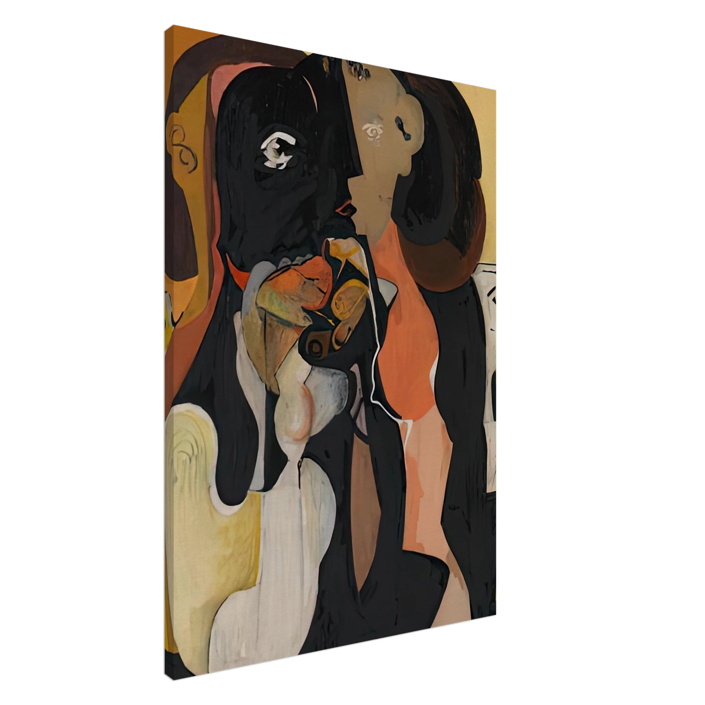 Helen Frankenthaler - Woman, 1950- Canvas - 20x30 cm / 8x12 inches-canvas