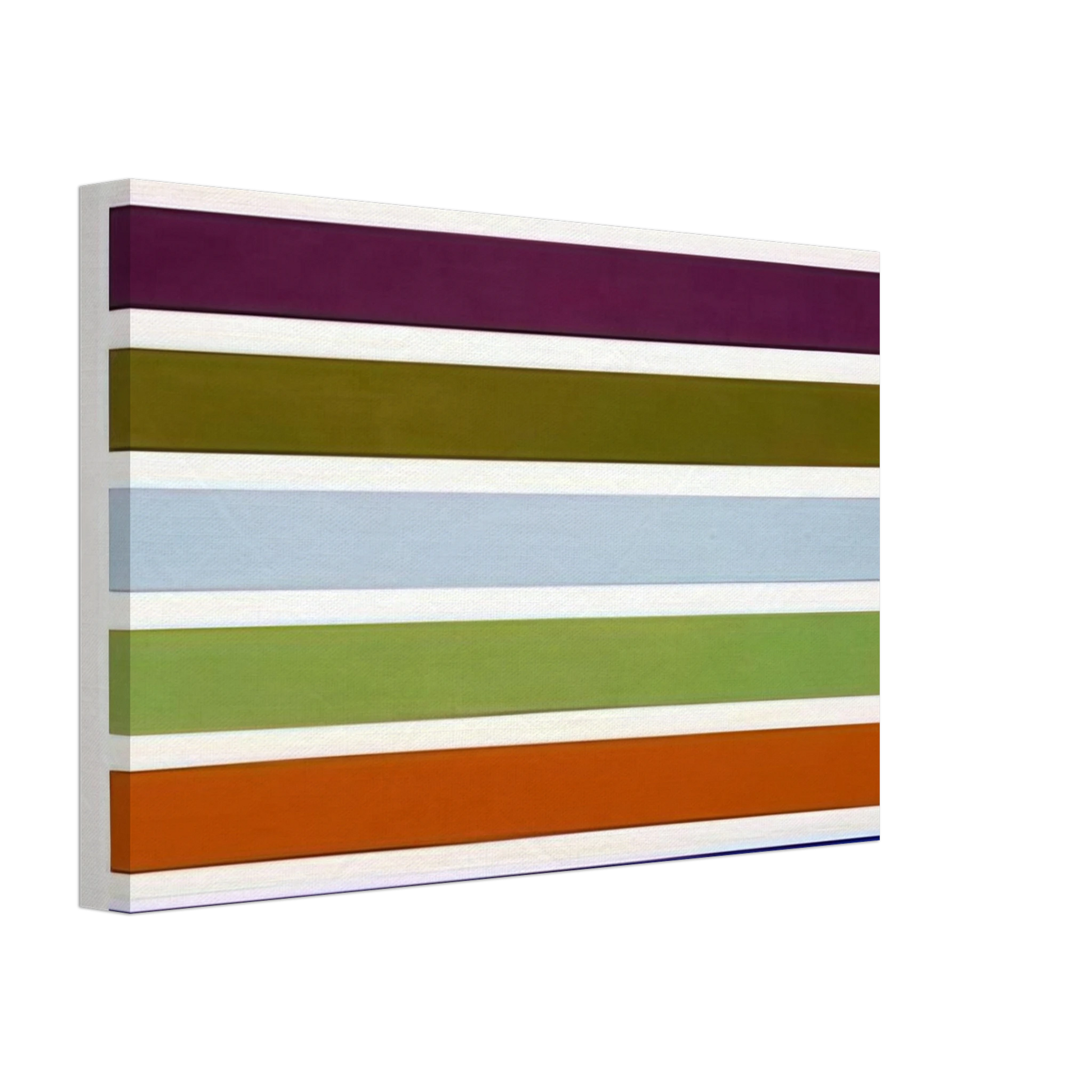 Gene Davis - Wall Stripes No. 3 - 1962 Canvas - 40x60 cm / 16x24 inches-canvas