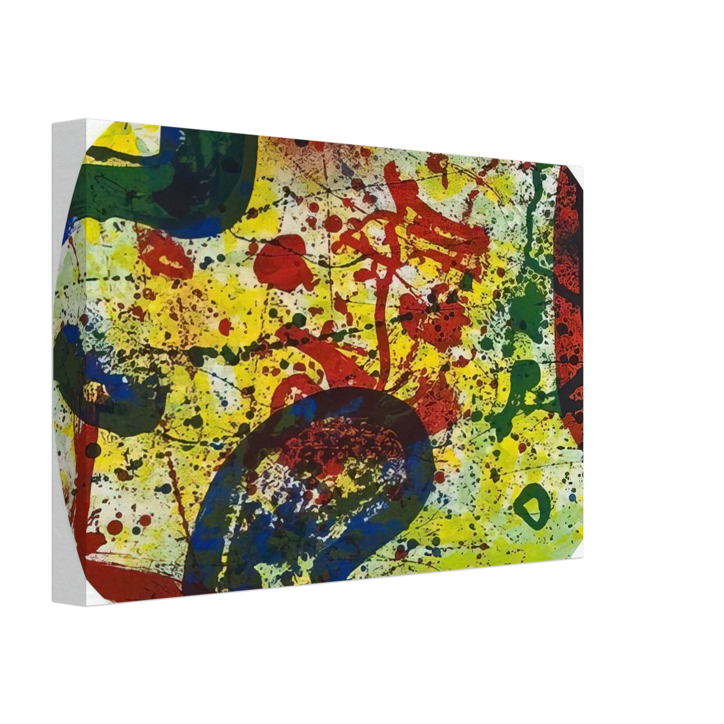 Sam Francis - untitled  sfe363  Canvas - 70x100 cm / 28x40 inches-canvas