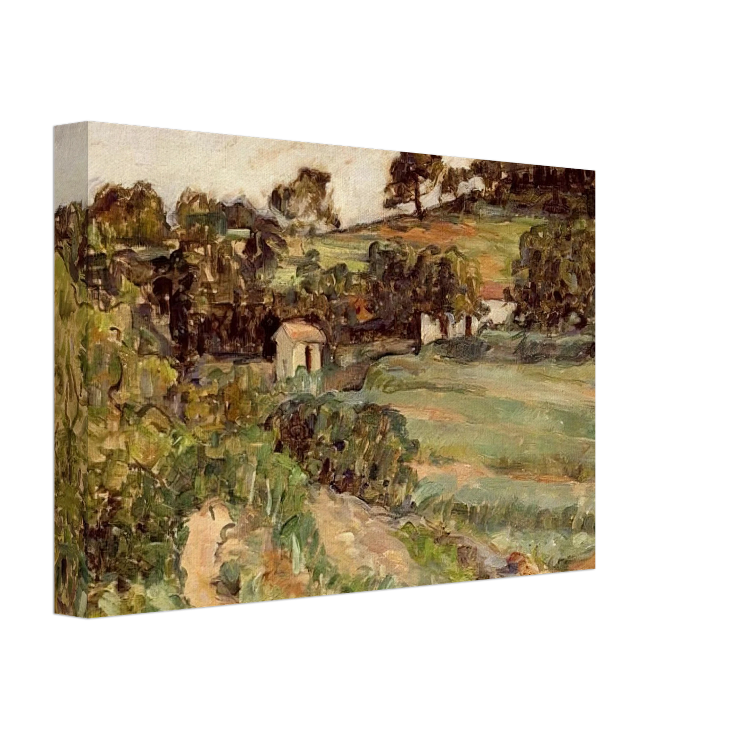 Paul Cezanne - Landscape in Provence Canvas - 70x100 cm / 28x40 inches-canvas