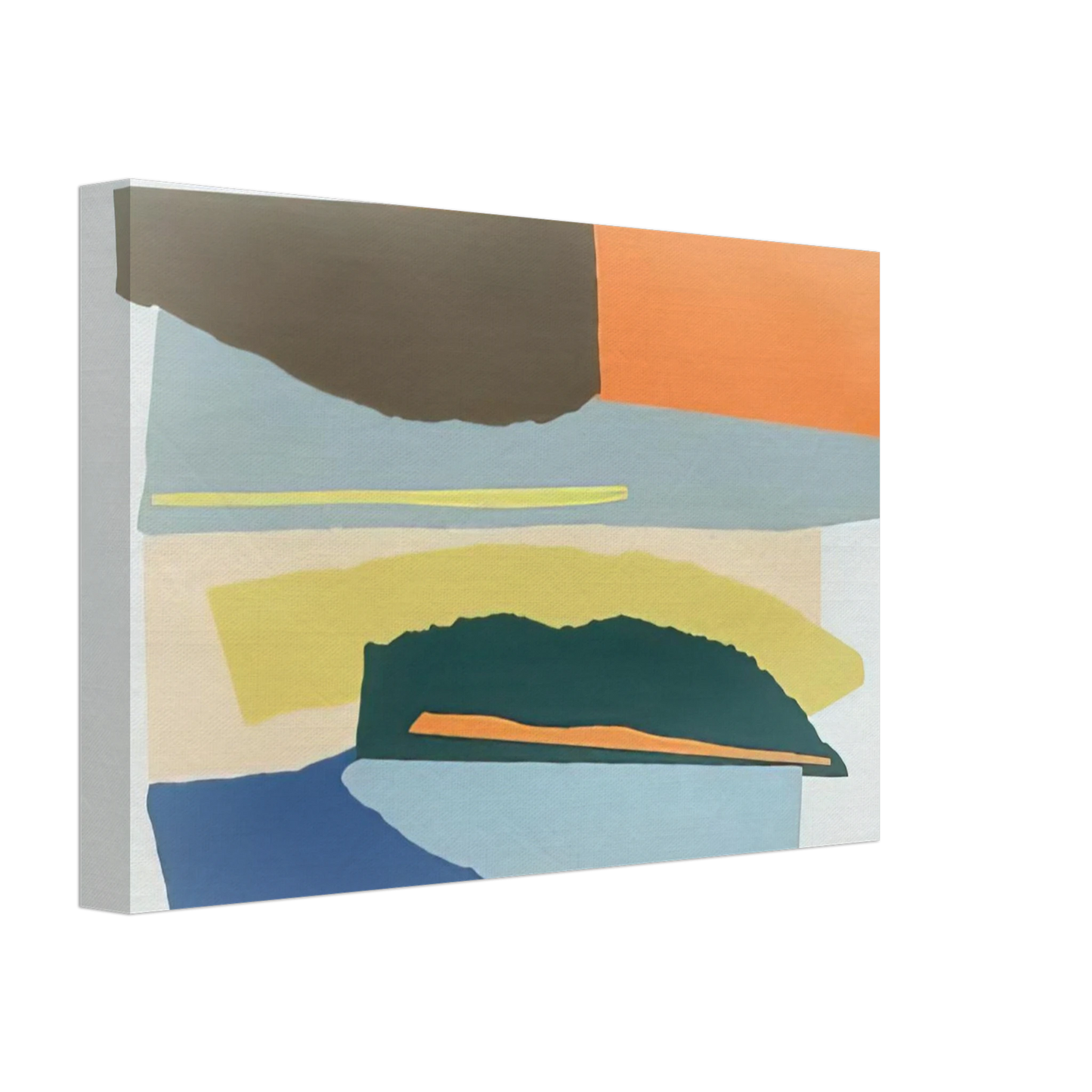 Larry Zox - Niagara Series - 1980 Canvas - 70x100 cm / 28x40 inches-canvas