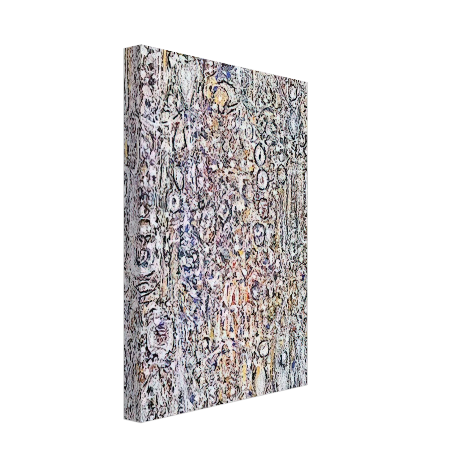 Richard Pousette-Dart - White Gothic No. 5 Canvas - 40x60 cm / 16x24 inches-canvas