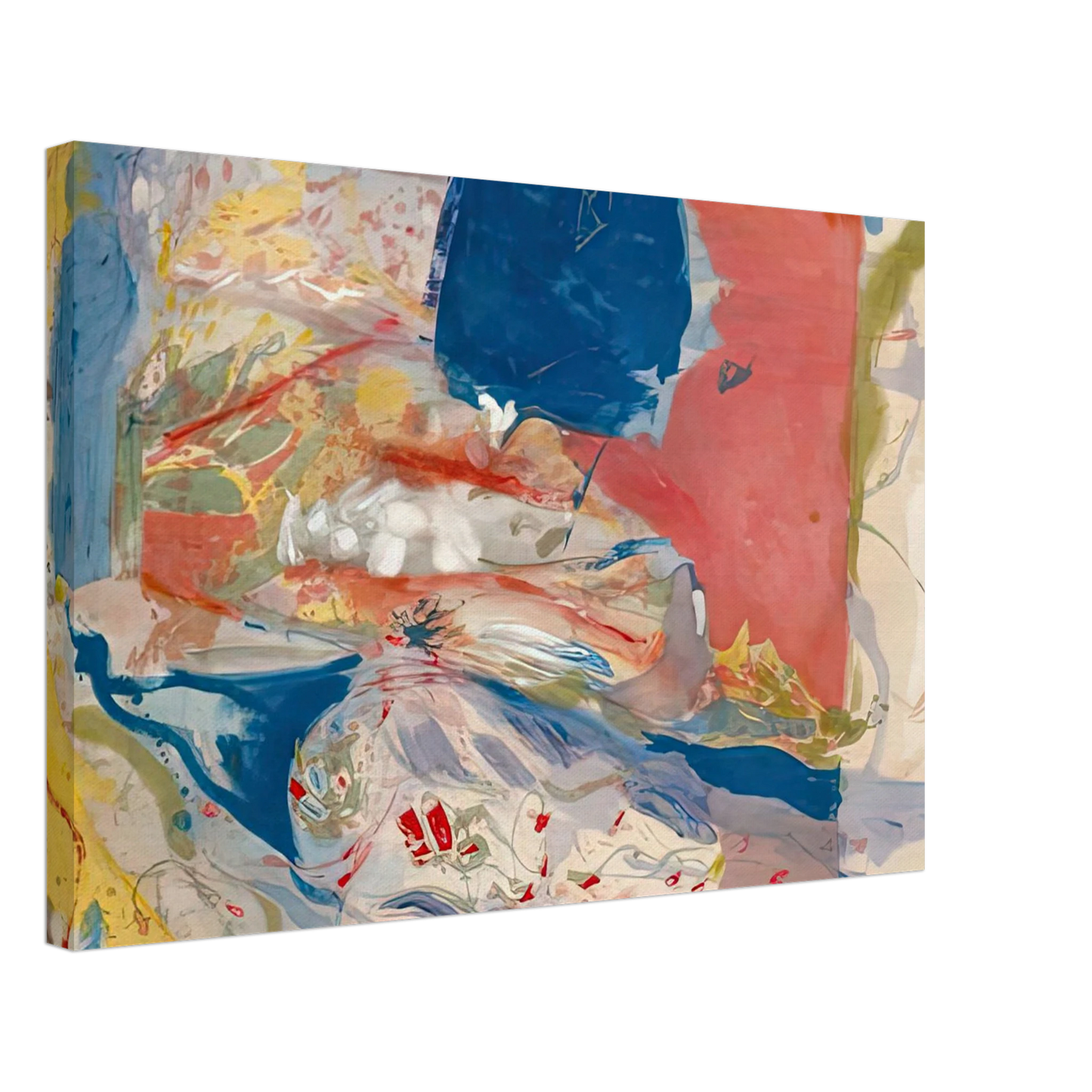 Helen Frankenthaler - Lorelei, 1957- Canvas - 40x60 cm / 16x24 inches-canvas