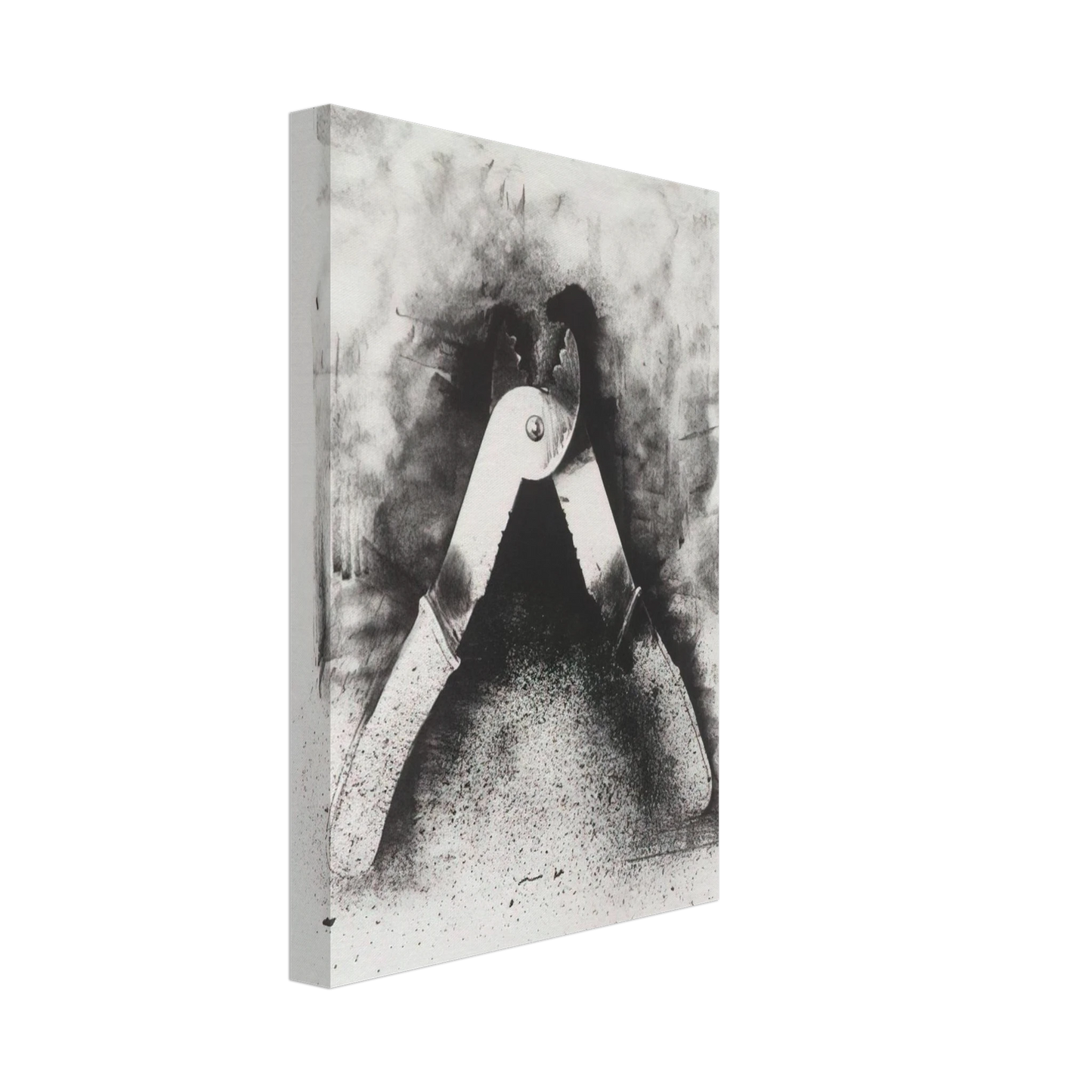 Jim Dine - UNTITLED FROM TEN WINTER TOOLS 1973 7 Canvas - 70x100 cm / 28x40 inches-canvas