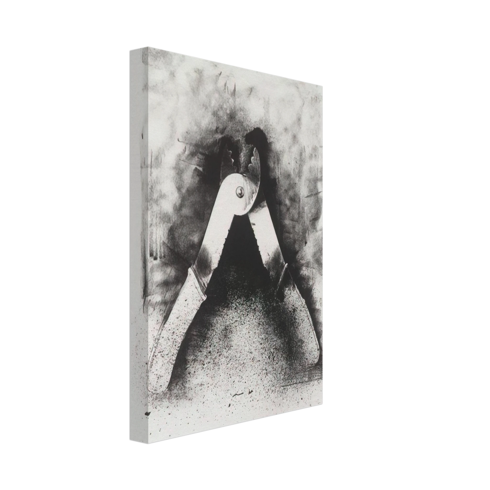 Jim Dine - UNTITLED FROM TEN WINTER TOOLS 1973 7 Canvas - 70x100 cm / 28x40 inches-canvas