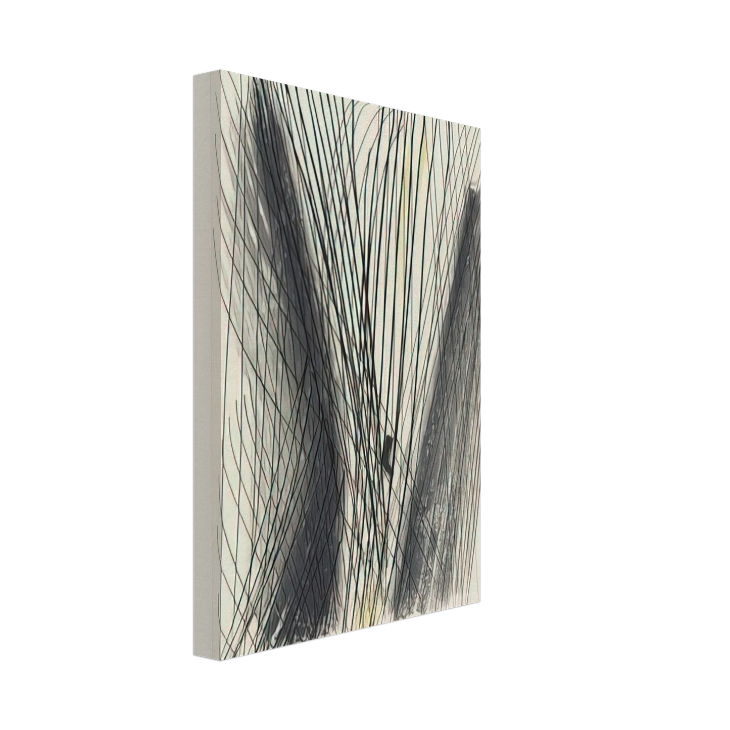 Hans Hartung - #18 - 1953 Canvas - 70x100 cm / 28x40 inches-canvas