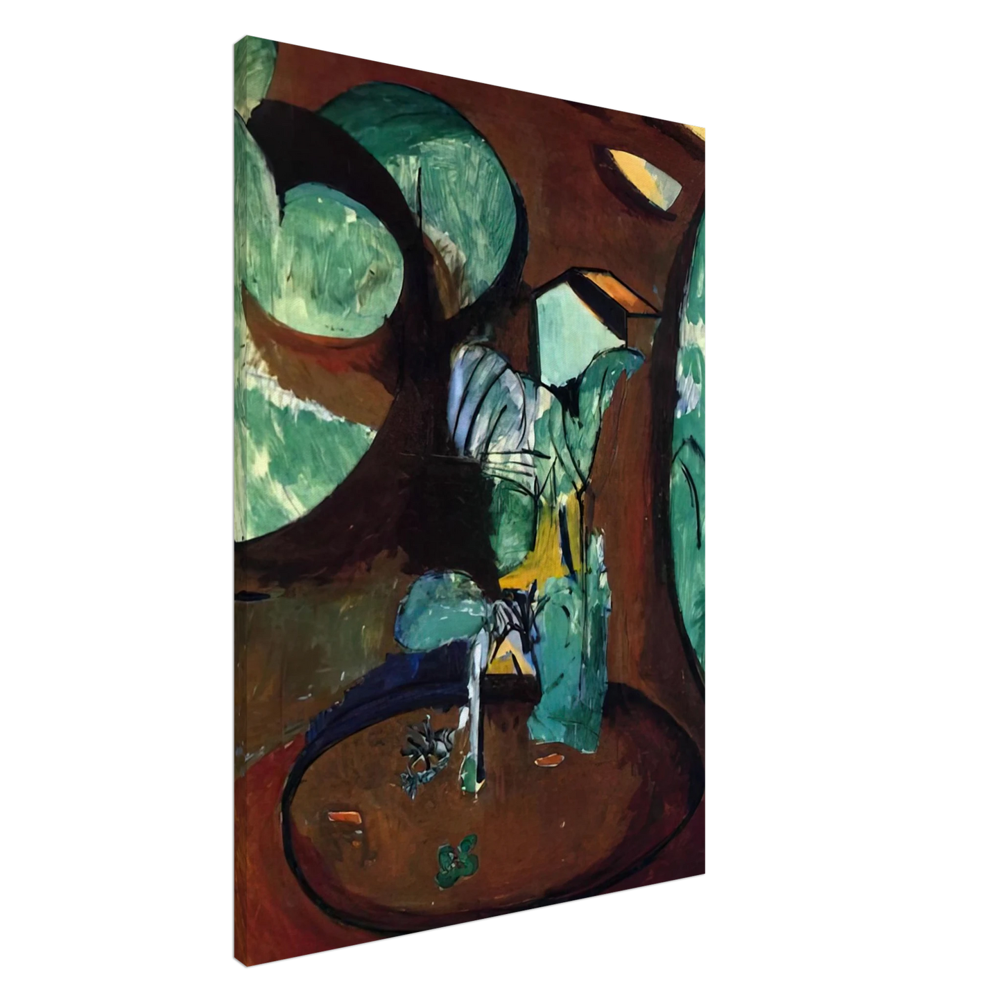 Henri Matisse - GARDEN AT ISSY Canvas - 20x30 cm / 8x12 inches-canvas