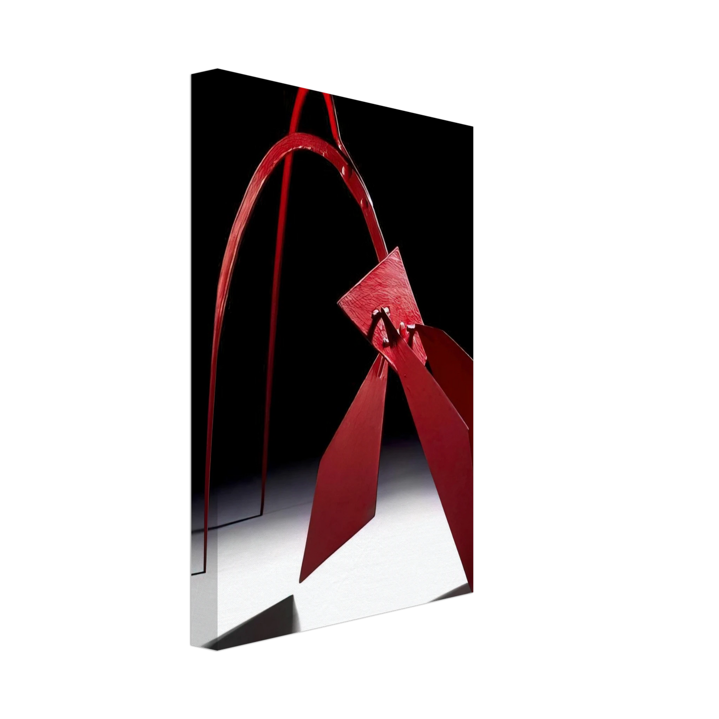 Alexander Calder - MAQUETTE FOR FLAMINGO 1972 Canvas - 40x60 cm / 16x24 inches-canvas