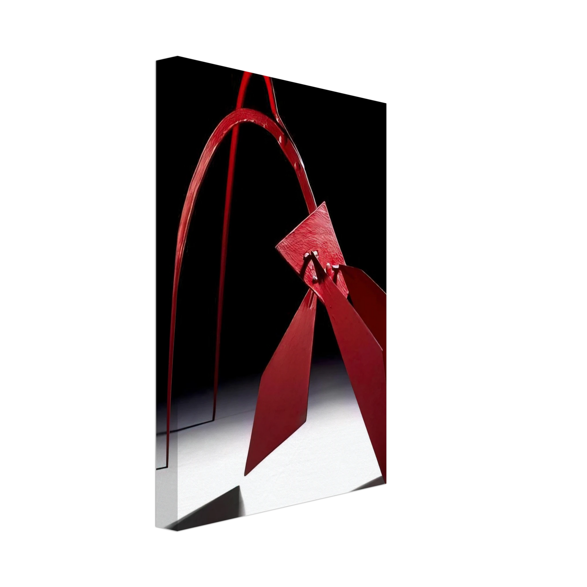 Alexander Calder - MAQUETTE FOR FLAMINGO 1972 Canvas - 40x60 cm / 16x24 inches-canvas