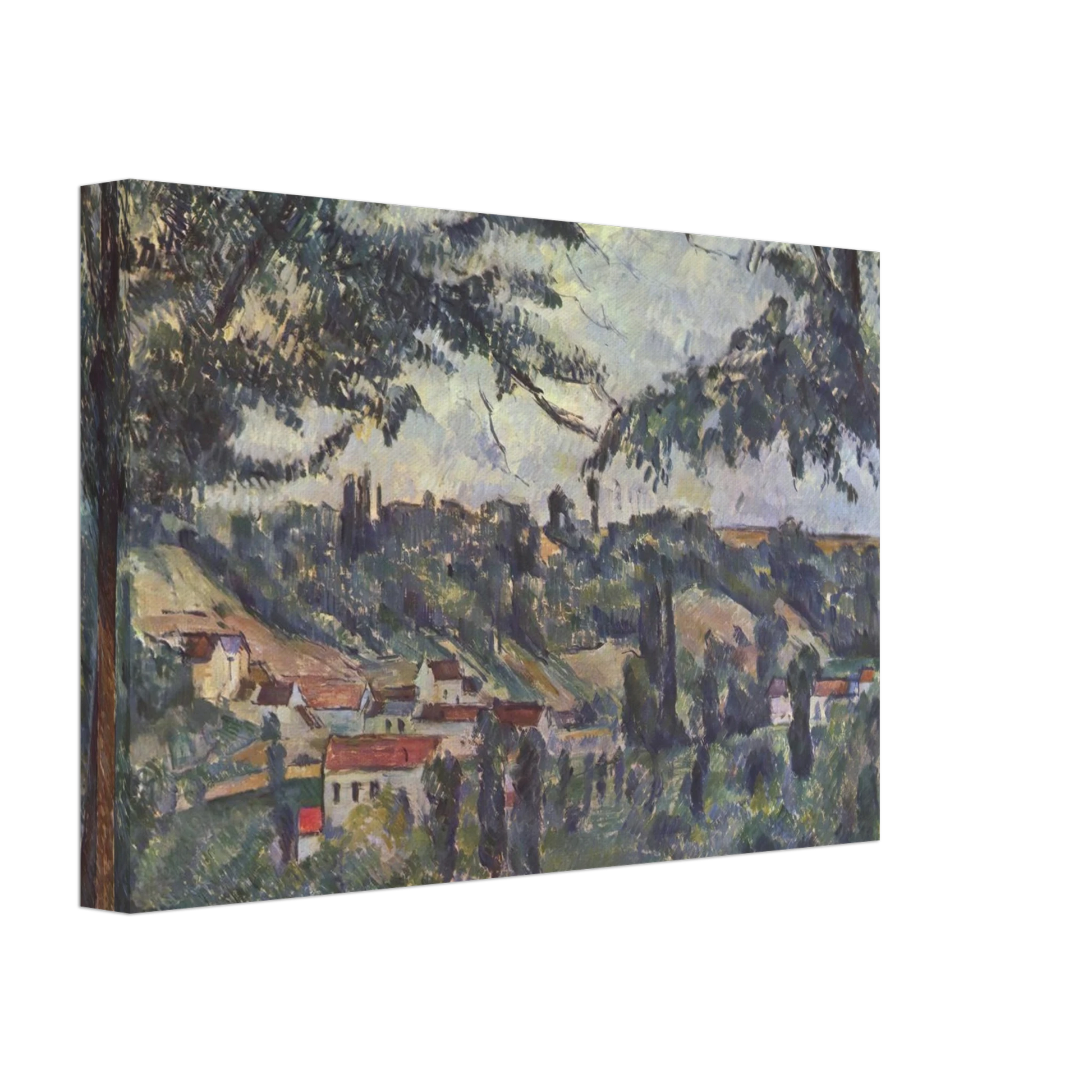 Paul Cezanne - Landscape Canvas - 40x60 cm / 16x24 inches-canvas