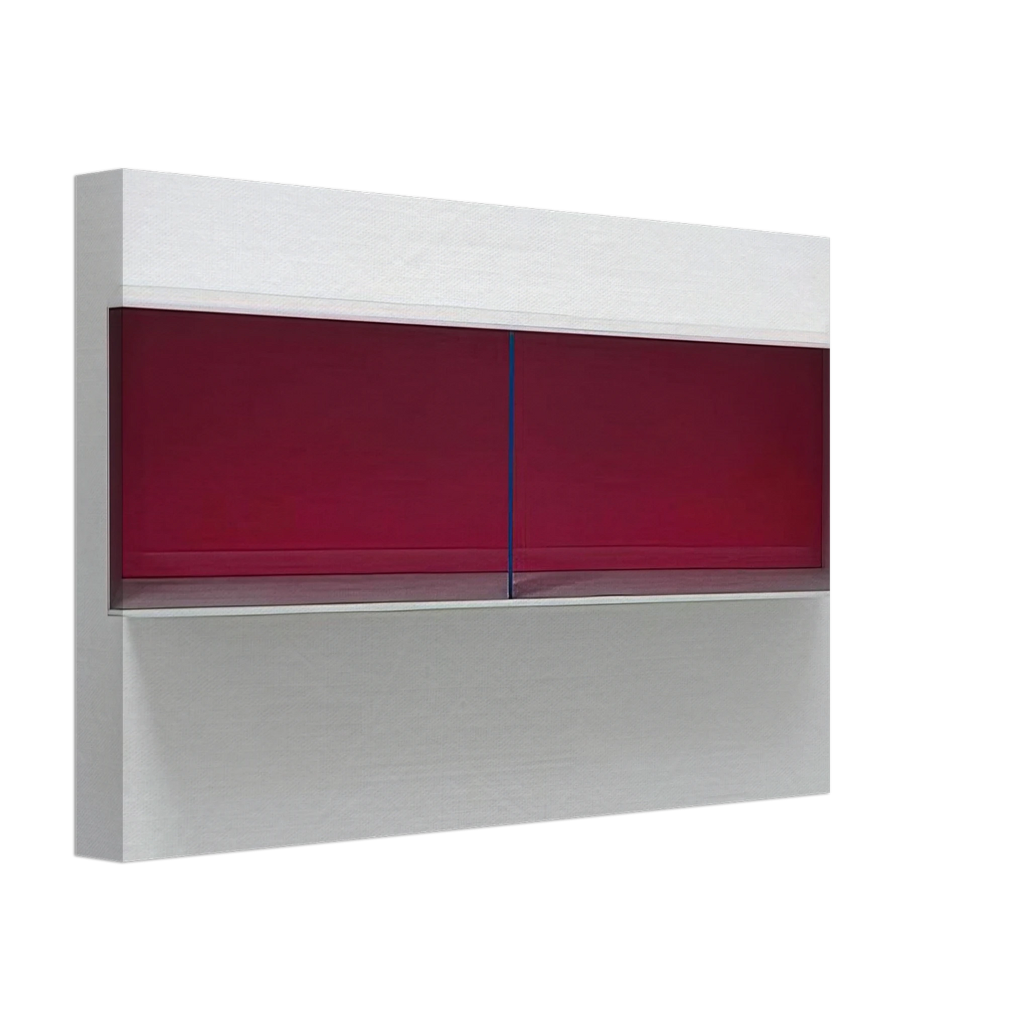 Donald Judd - Untitled Menziken - 1991 Canvas - 40x60 cm / 16x24 inches-canvas