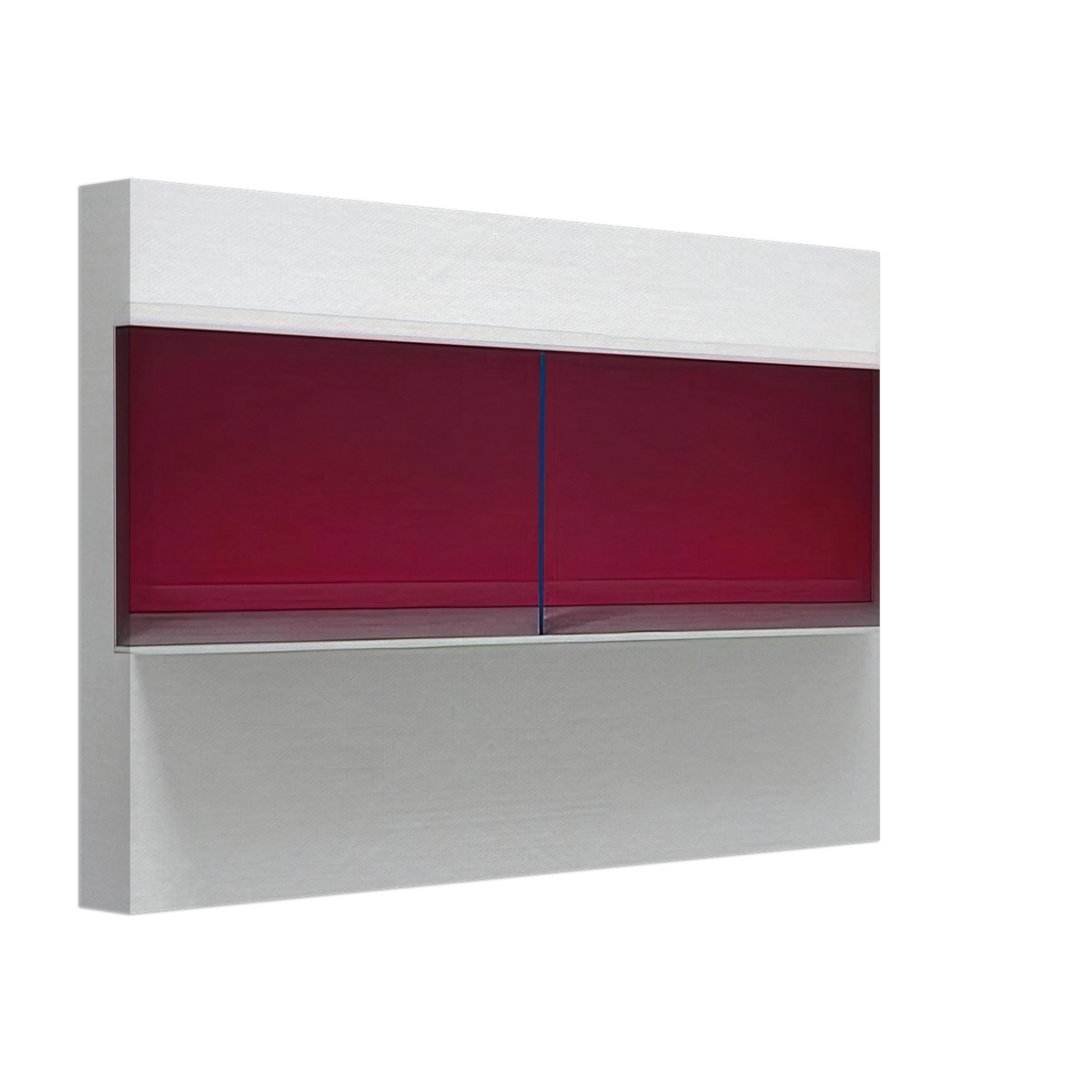 Donald Judd - Untitled Menziken - 1991 Canvas - 40x60 cm / 16x24 inches-canvas