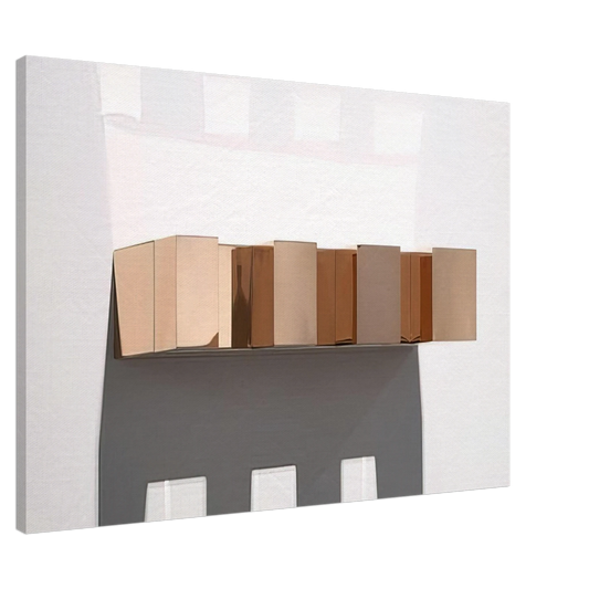Donald Judd - Untitled 72-22 Bernstein - 1972 Canvas - 20x30 cm / 8x12 inches-canvas