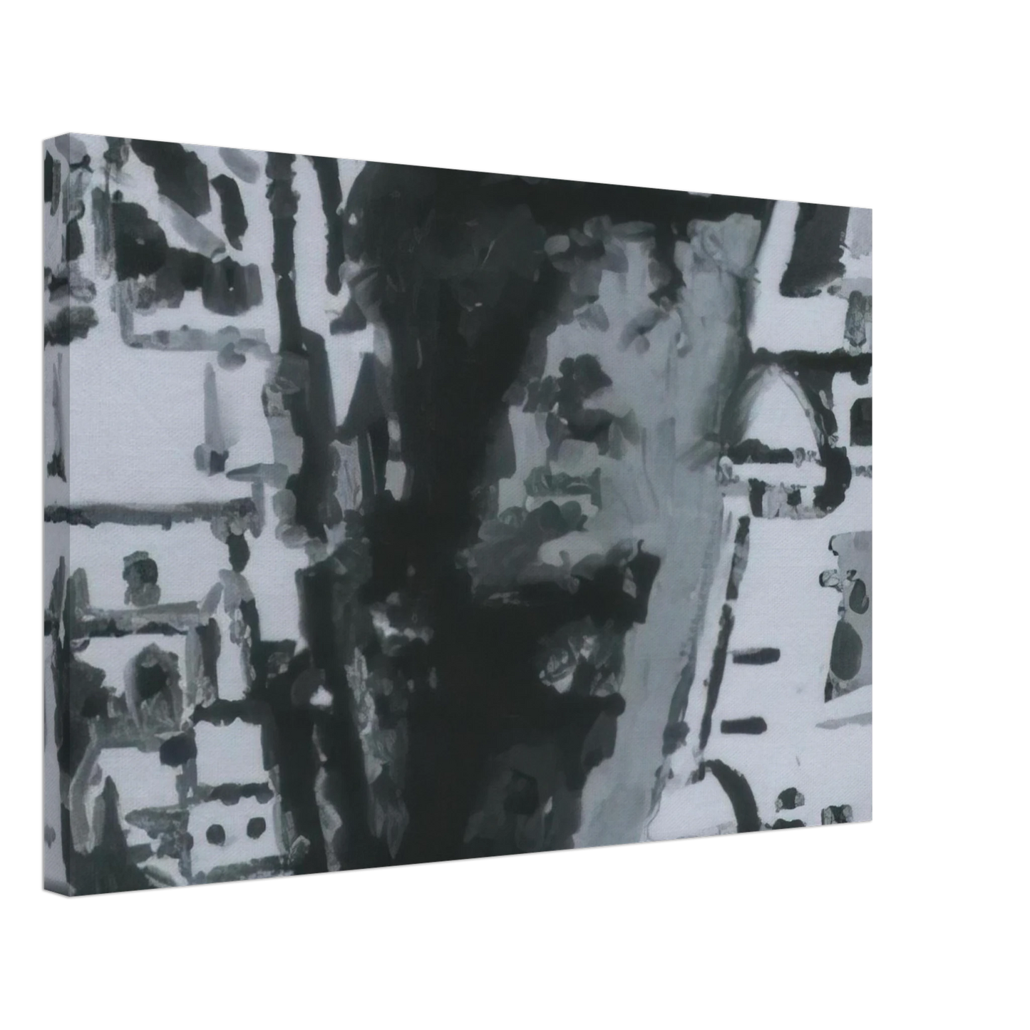 Gerhard Richter - TOWNSCAPE M7 1968 Canvas - 40x60 cm / 16x24 inches-canvas
