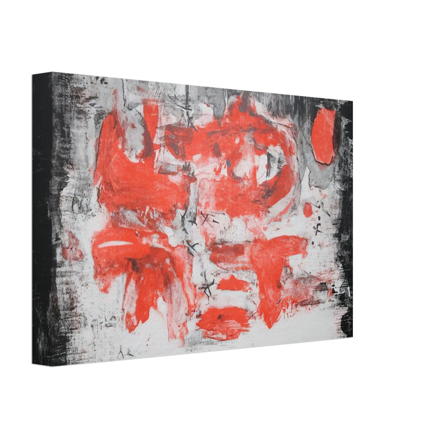 Zao Wou-Ki - UNTITLED 1956 1 Canvas - 70x100 cm / 28x40 inches-canvas